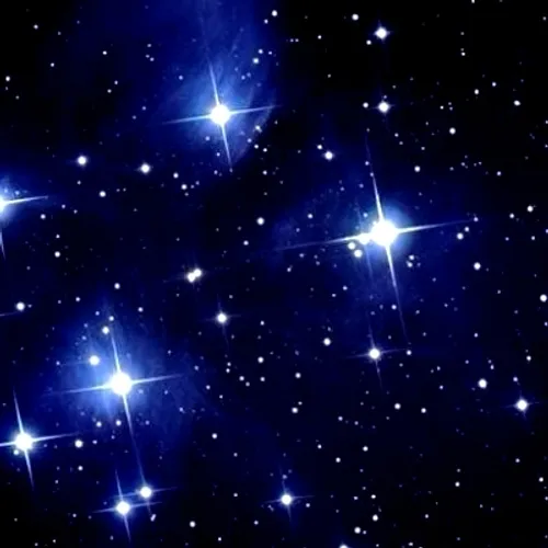 عکس ستاره و شب