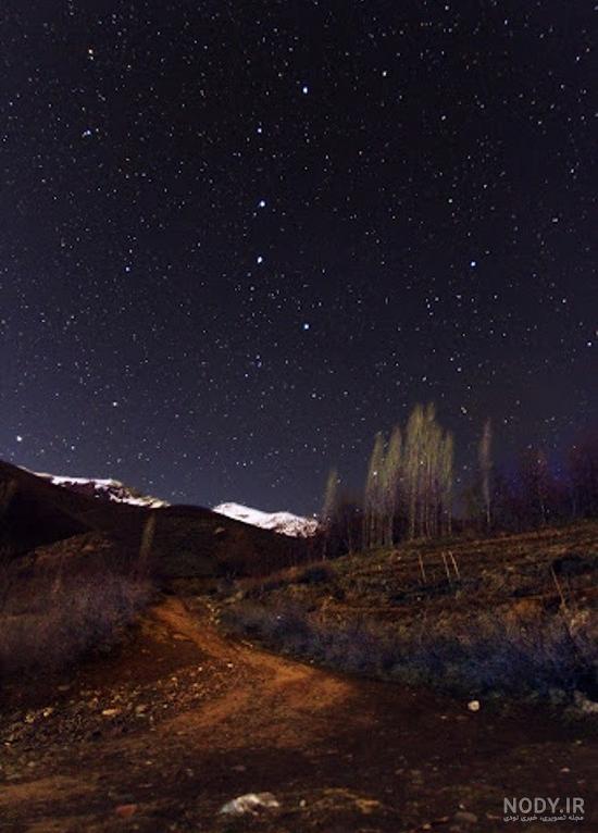 عکس ستاره در شب عکس ستاره در شب