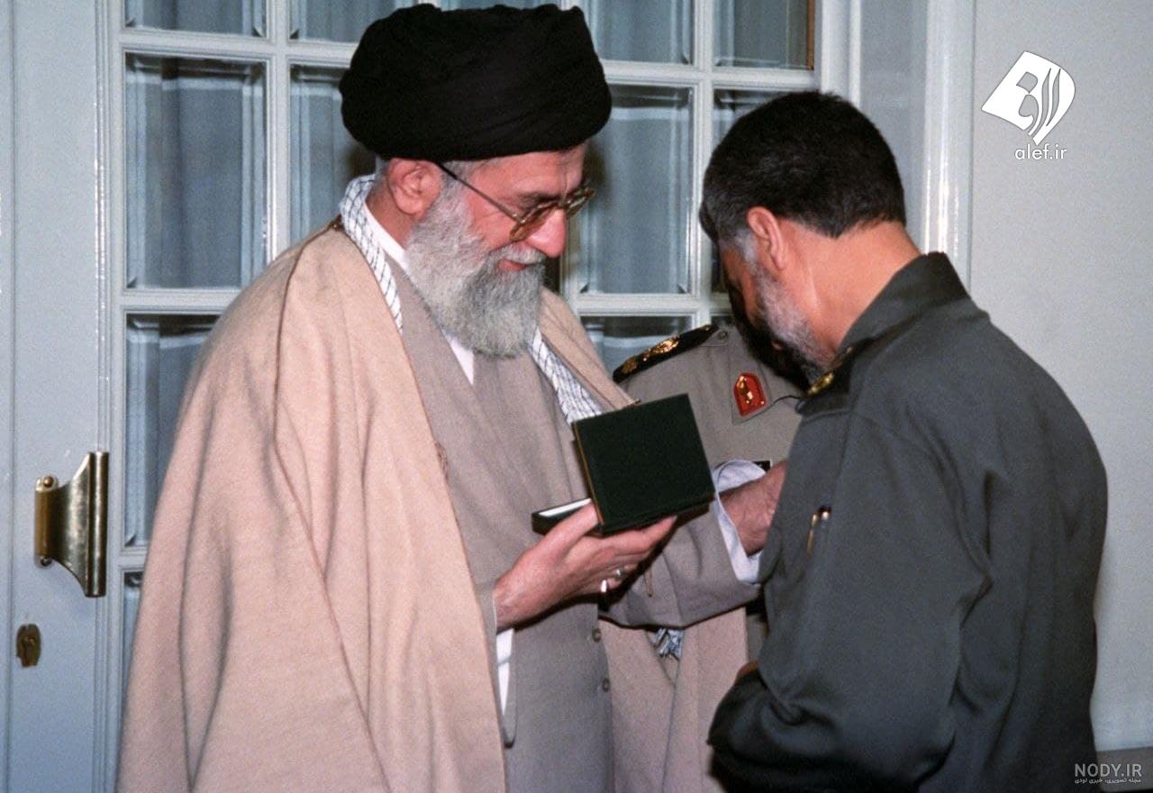 عکس سردار سلیمانی با رهبر - عکس نودی عکس سردار سلیمانی با رهبر - عکس نودی