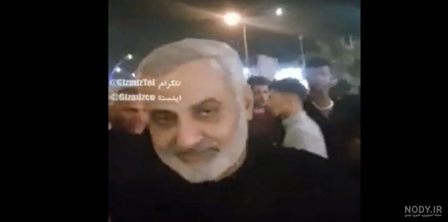 کپی حاج قاسم سلیمانی پیاده روی اربعین 1401 / بدل حاج قاسم