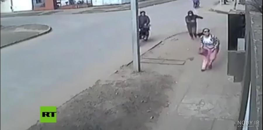 زن باهوش و دزدی ناموفق زن باهوش و دزدی ناموفق