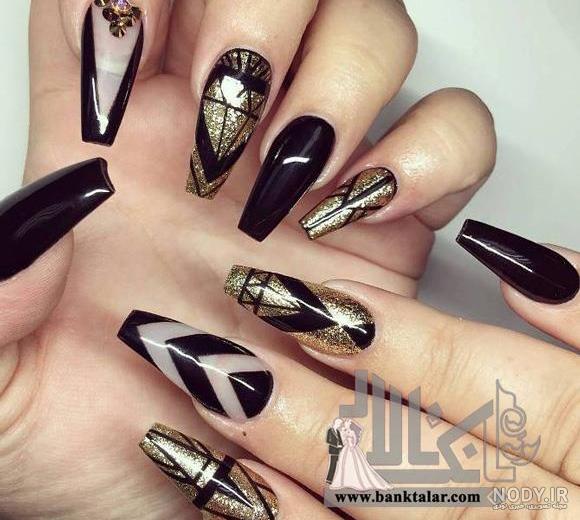 مدل ناخن ژلیش کوتاه زرشکی مدل ناخن ژلیش کوتاه زرشکی