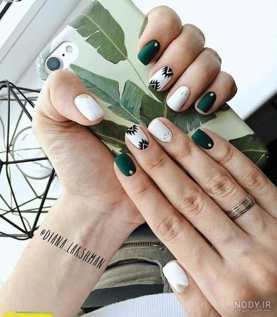 مدل ژلیش ناخن طبیعی کوتاه مدل ژلیش ناخن طبیعی کوتاه