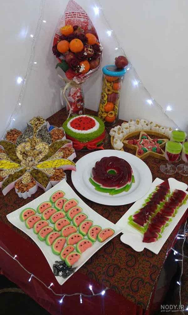 ایده شب یلدا برای پیش دبستانی 2024؛ تنوع بالا از چیدمان/پذیرایی ... ایده شب یلدا برای پیش دبستانی 2024؛ تنوع بالا از چیدمان/پذیرایی ...