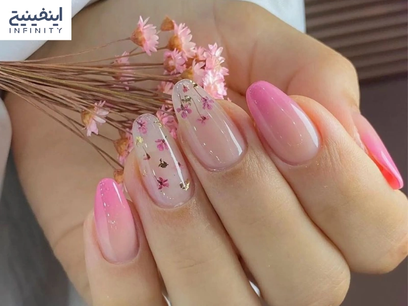طرح ناخن تابستانی دخترانه کوتاه طرح ناخن تابستانی دخترانه کوتاه