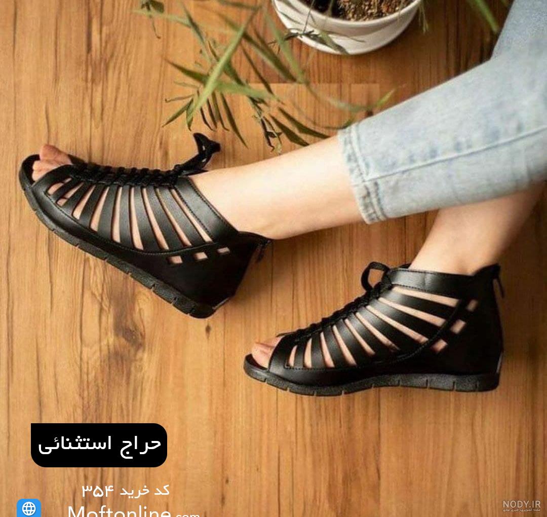 عکس جدیدترین صندل های زنانه و دخترانه - ویرگول