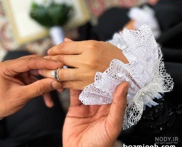 عکس حلقه در حرم امام رضا