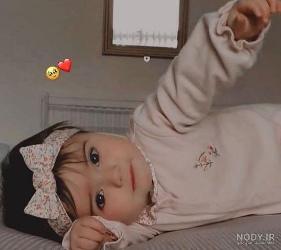 عکس پروفایل نوزاد دختر زیبا