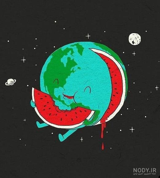 نقاشی شب یلدا برای مدرسه و معلم آسان و زیبا، دخترانه و فانتزی نقاشی شب یلدا برای مدرسه و معلم آسان و زیبا، دخترانه و فانتزی