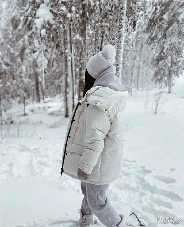  عکس دخـتر چادری در برف