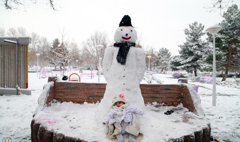  عکس دخـتر چادری در برف