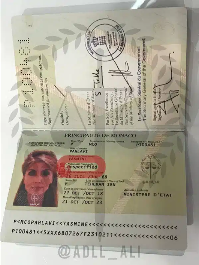 اولین عکس پاسپورت رضا پهلوی و همسرش ! / هکرها راز زشت آنها را فاش ... اولین عکس پاسپورت رضا پهلوی و همسرش ! / هکرها راز زشت آنها را فاش ...