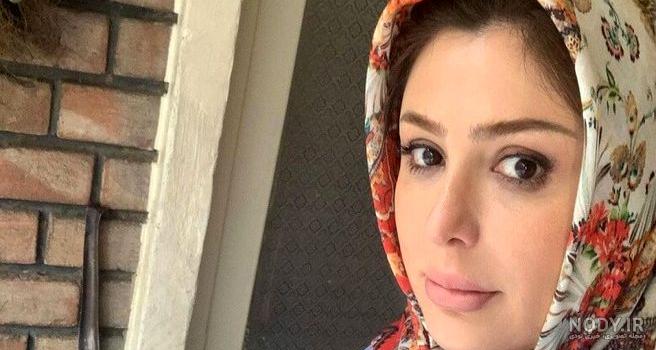 صورت نیوشا ضیغمی + استوری برفی
