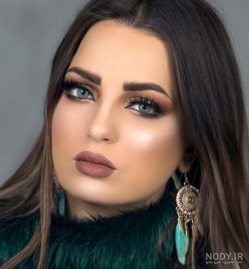 عکس آرایش صورت با حجاب - عکس نودی عکس آرایش صورت با حجاب - عکس نودی