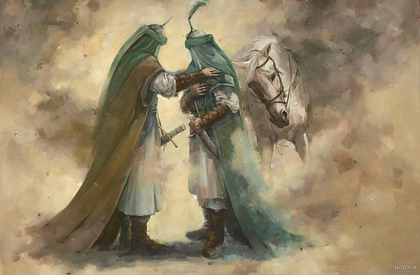 عکس امام حسین علی اکبر