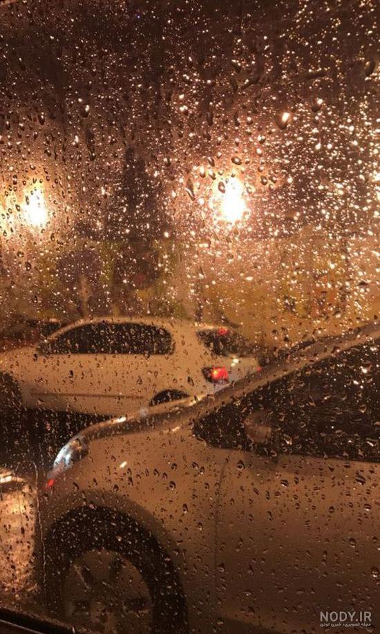 عکس باران در شب عکس باران در شب