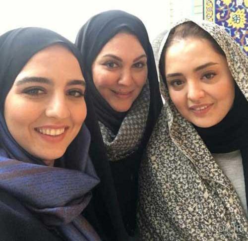 عکس: سارا محمدی در کنار مادر و خواهرش!|دوستان عکس: سارا محمدی در کنار مادر و خواهرش!|دوستان