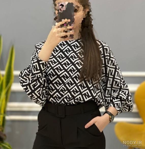 مدل بلوز کیمونو زنانه