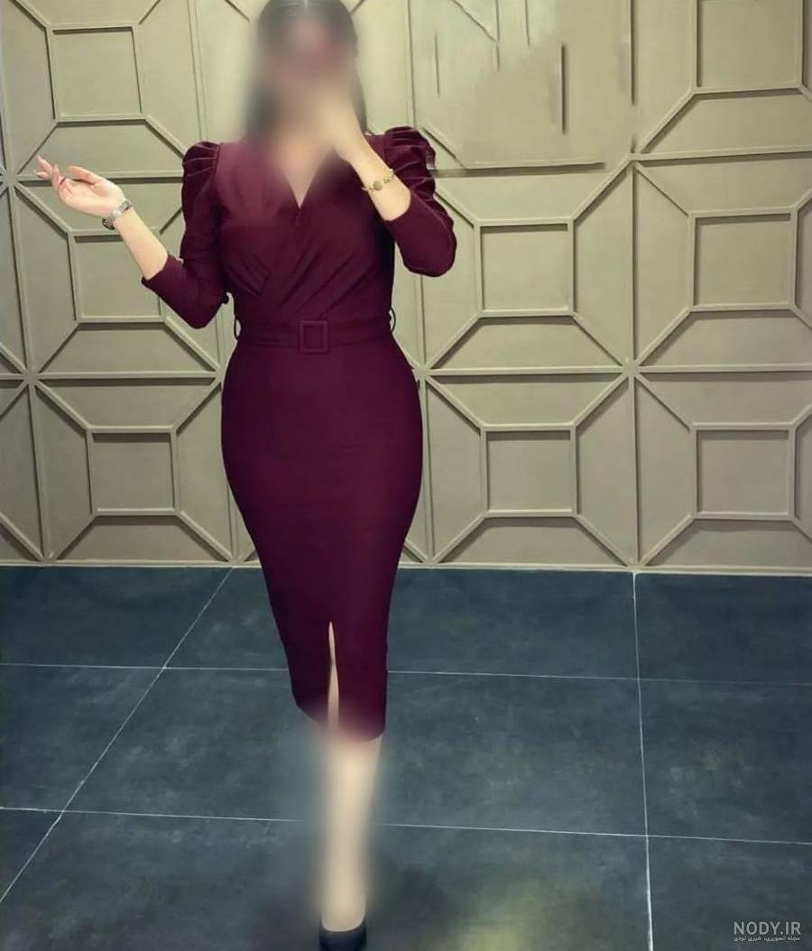 مدل لباس مجلسی ساده و شیک زنانه بلند
