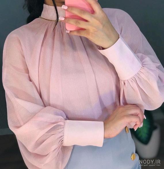۵۰ مدل شومیز آستین کیمونو جدید ۱۴۰۲ برای خانم هایی که به دنبال یک ...