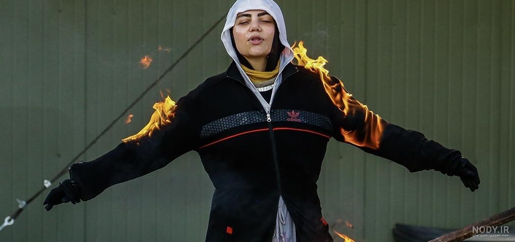 ارشا اقدسی وهمسرش