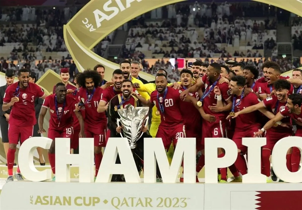 عکس تیم قطر