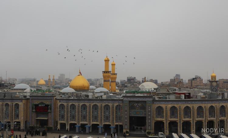 عکس حرم امام حسین و امام رضا