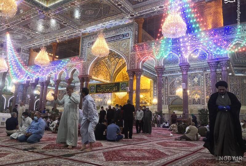 عکس حرم امام حسین و امام رضا - عکس نودی