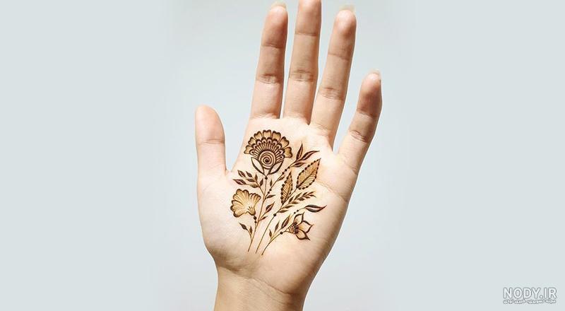 عکس حنا ساده عربی