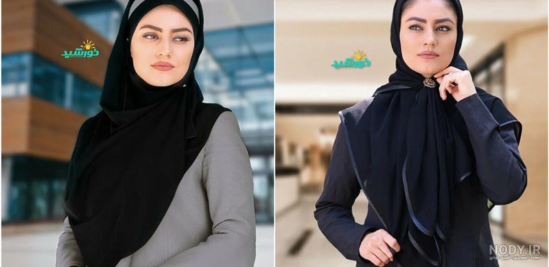 عکس دختر خوشگل ایرانی با مقنعه