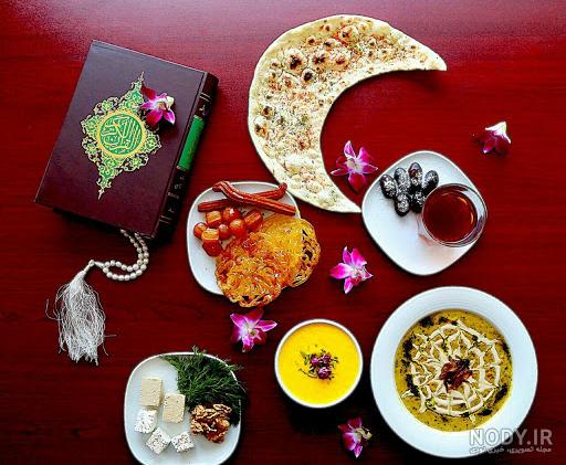 عکس سفره رمضان