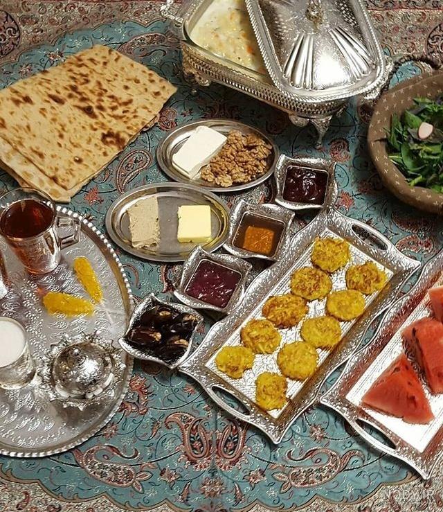 عکس سفره ی رمضان عکس سفره ی رمضان