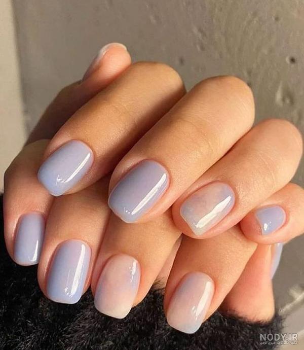 عکس طرح ناخن ساده دخترانه