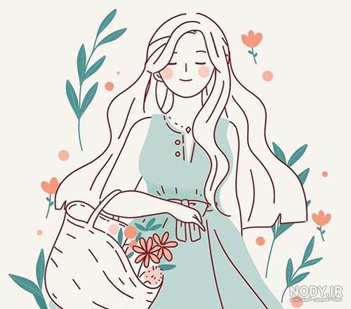 عکس فول اچ دی و بدون متن دختر برای پروفایل شبکه‌های اجتماعی
