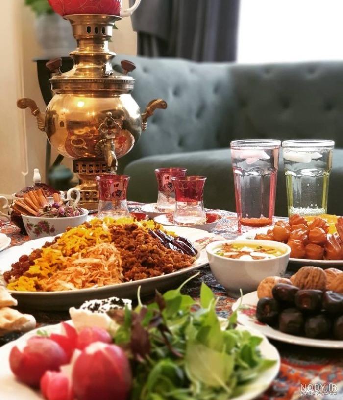 عکس هایی از تزیین سفره افطار ماه رمضان عکس هایی از تزیین سفره افطار ماه رمضان