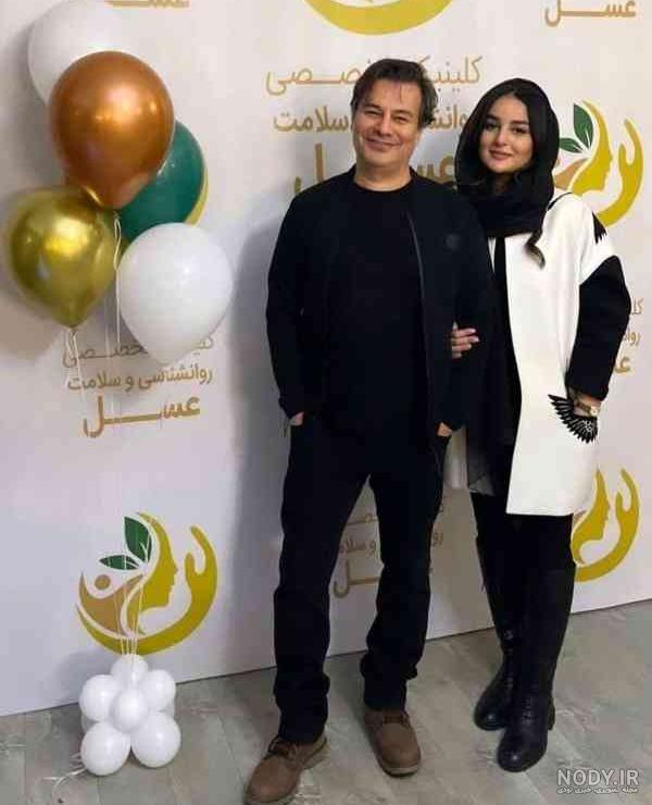 عکس پیمان قاسم خانی و همسرش میترا ابراهیمی ۱۴۰۰ - عکس نودی