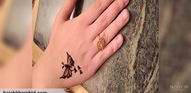 مدل حنا روی دست | 30+ طرح حنای شیک و فانتزی