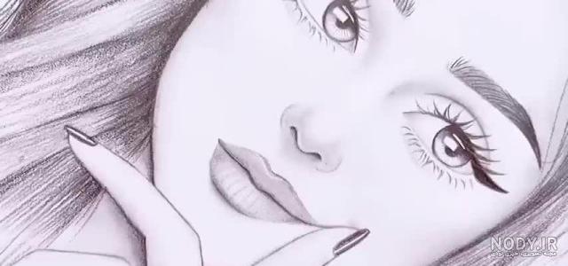 نقاشی دختر کوچولو |اموزش نقاشی| نقاشی دخترونه