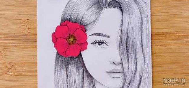 نقاشی دخترانه طراحی ساده - عکس نودی