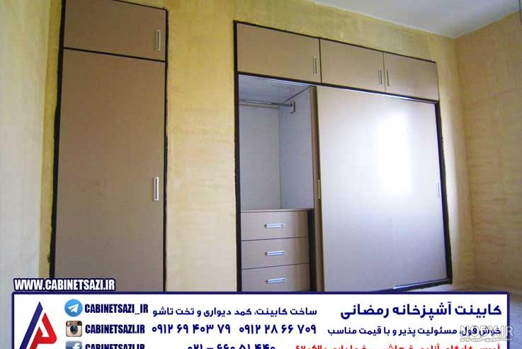 چیدمان کمد دیواری رخت خواب + چیدمان کمد دیواری بدون قفسه چیدمان کمد دیواری رخت خواب + چیدمان کمد دیواری بدون قفسه