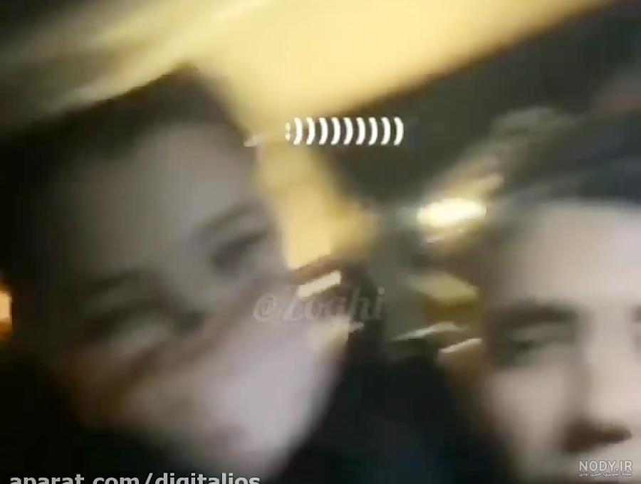 عکس سارا و نیکا و شوهرشان استخر