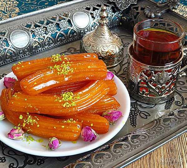 زولبیا و بامیه رنگی نخرید زولبیا و بامیه‌ رنگی به