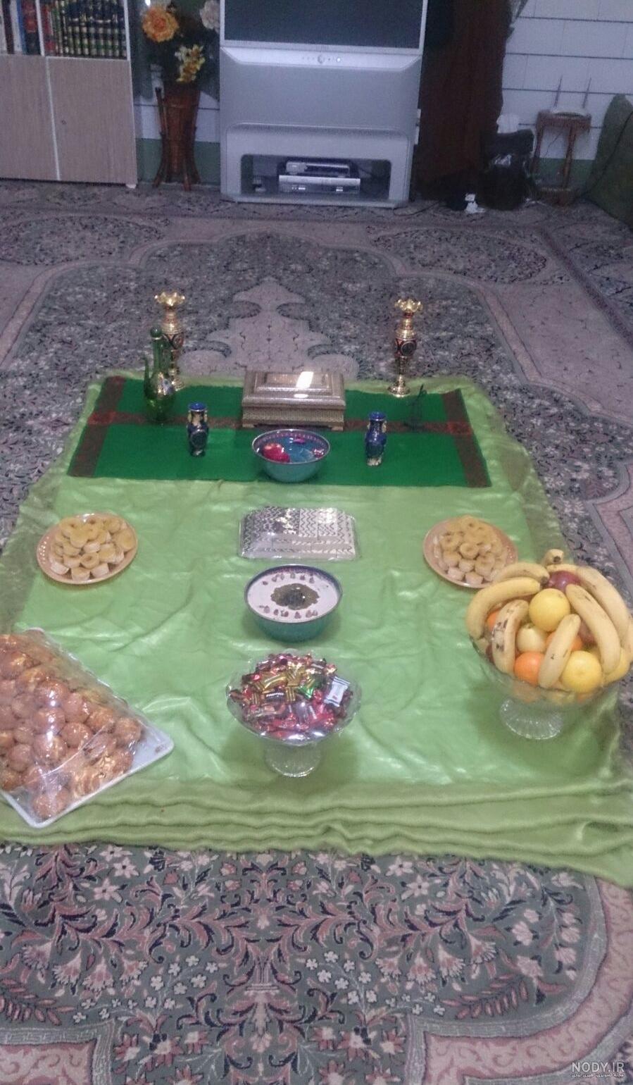 سفره حضرت زهرا سلام الله علیها با مداحی ملا علی غفوری کربلایی، استودیو بین  الحرمین، کربلا، 1440 ق