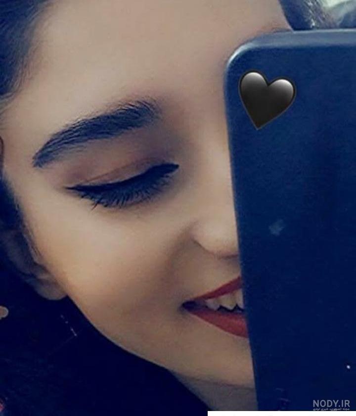 عکس دخترانه صورت طبیعی
