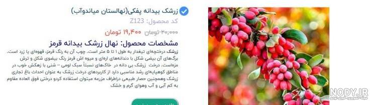 عکس درخت زرشک قرمز
