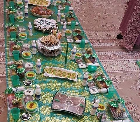 عکس سفره صلوات - عکس نودی