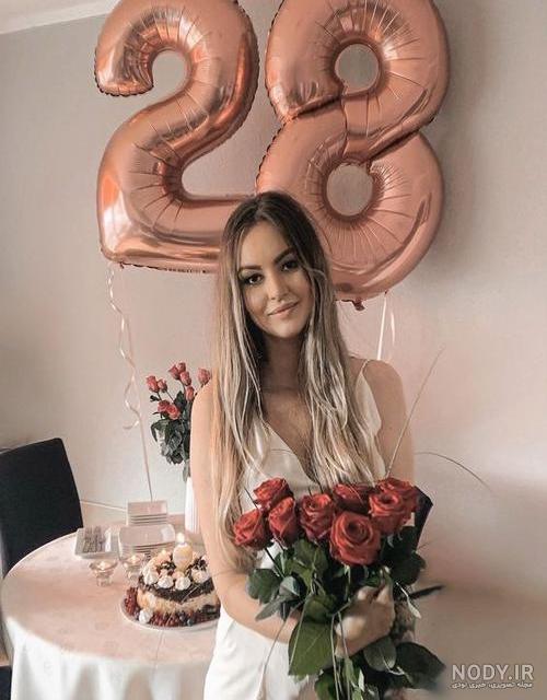 عکس ژست برای تولد