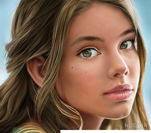 قاب عکس فانتزی سبز