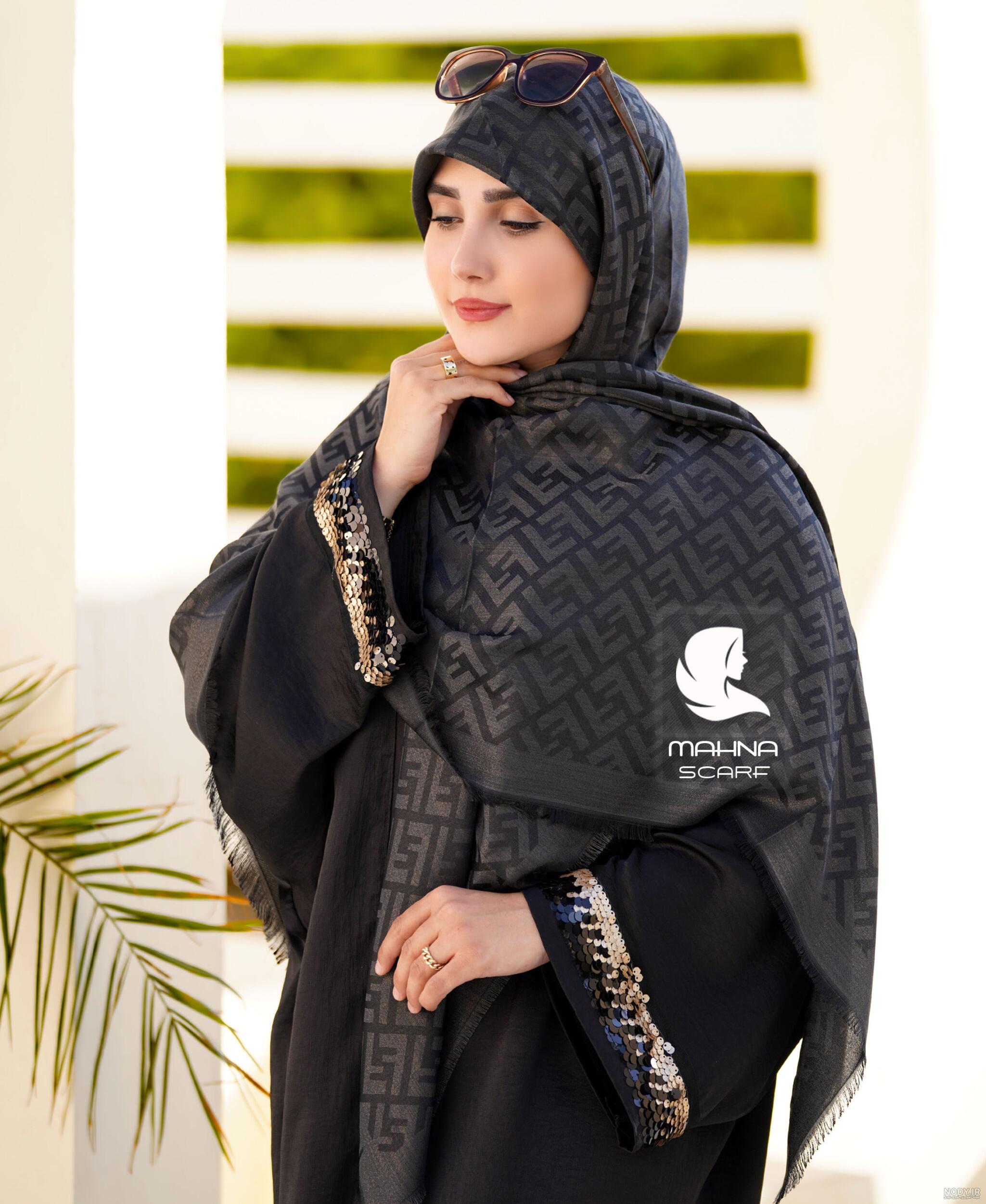 روسری نخی گل رز خالدار - میس رز روسری نخی گل رز خالدار - میس رز