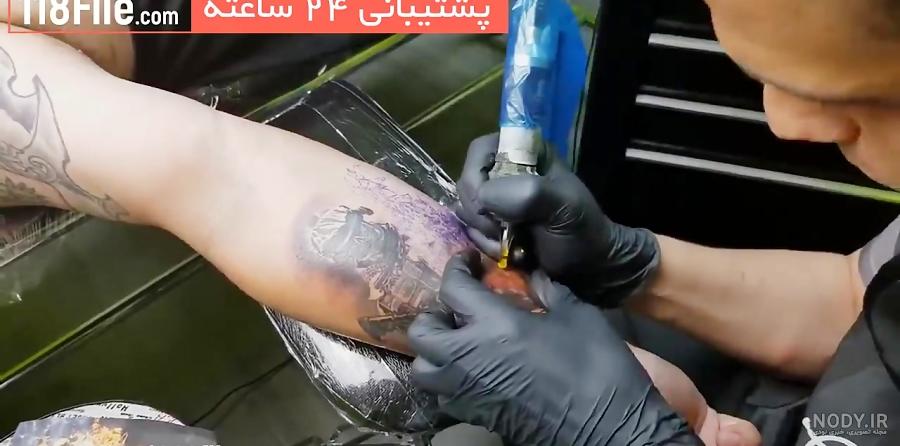 عکس تاتو روی دست مردانه ❤️ [ بهترین تصاویر ]